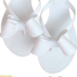 Jelly NEW pvc flip flops for women size 9